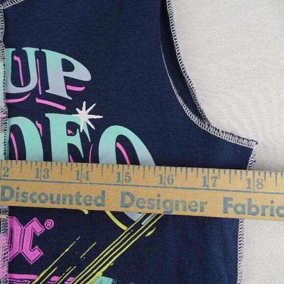 AC / DC Blow up Your Video Women Crop Top Size L - Picture 8 of 9